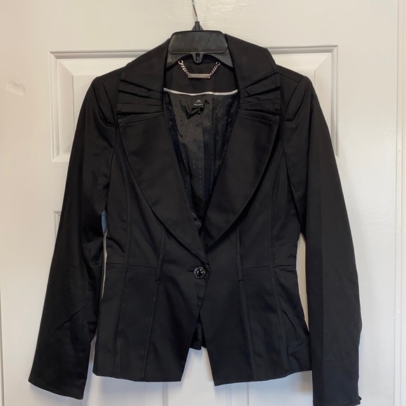 WHBM Black Jacket. NWOT - Picture 7 of 10
